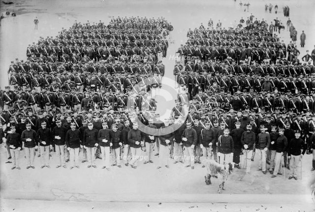 Greek Infantry, between c1910 and c1915. Creator: Bain News Service.