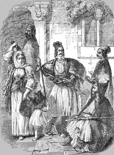 Greek Light Infantry 1854. Creator: Unknown