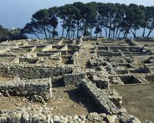 Greek Neapolis, Ampurias, Catalonia, Spain, 1999. Creator: LTL