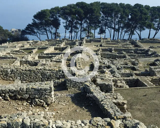 Greek Neapolis, Ampurias, Catalonia, Spain, 1999. Creator: LTL.