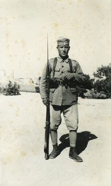 Greek soldier, Crete, Greece, 1941