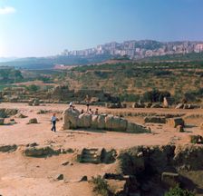 Greek temple of Olympian Zeus on Sicily, 5th century