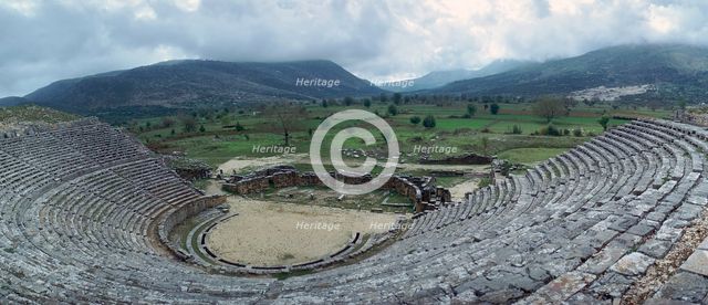 Greek theatre at Dodona, 3rd century BC. Artist: Unknown