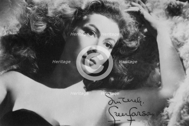 Greer Garson (1904-1996), English actress, c1930s. Artist: Unknown