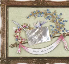 Greeting Card..., 1810. Creator: Johannes Endletzberger