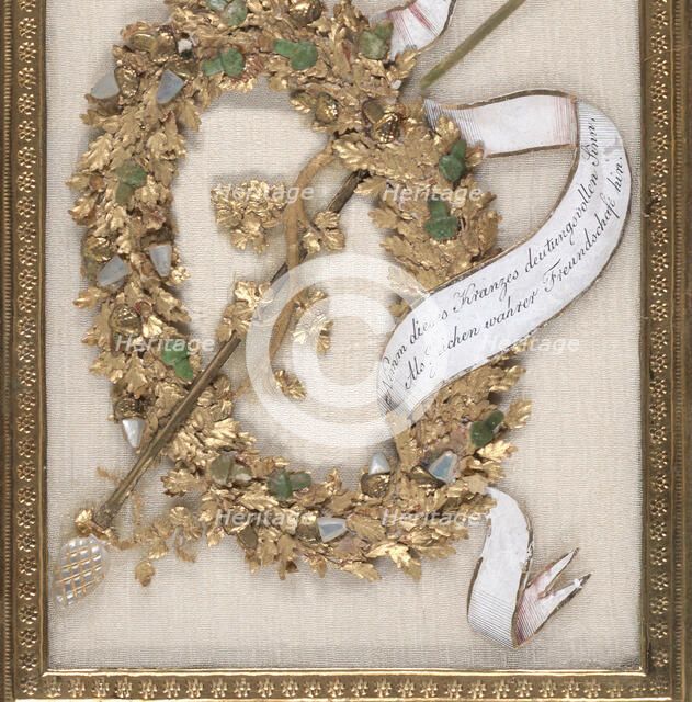 Greeting Card..., 1810. Creator: Johannes Endletzberger.