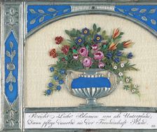 Greeting Card...., 1821. Creator: Johannes Endletzberger
