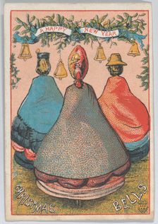 Greeting Card, 1866. Creator: Charles Henry Bennett