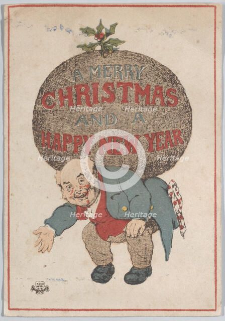 Greeting Card, 1866. Creator: Charles Henry Bennett.