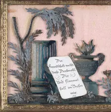 Greeting Card..., ca. 1810. Creator: Johannes Endletzberger