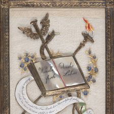 Greeting Card...., ca. 1825. Creator: Johannes Endletzberger