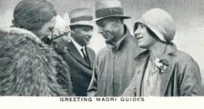 Greeting Maori Guides 1927 (1937). Creator: Unknown