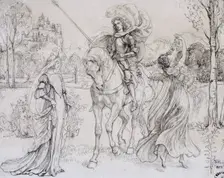 Greeting the Knight c1880-1932. Artist: Armand Point