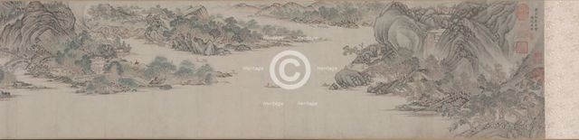 Greeting the Spring, 1600. Creator: Wu Bin (Chinese, active c. 1591-1626).