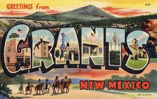 Greetings from Grants, New Mexico, USA, 1942