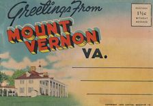 Greetings from Mount Vernon V.A. 1946