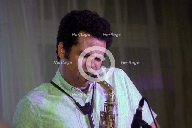 Greg Ward, Linda May Han Oh Quartet, Watermill Jazz Club, Dorking, Surrey, 26 Oct 2021. Creator: Brian O'Connor.