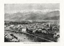 Grenoble and the Alps of Belledonne, France, 1879