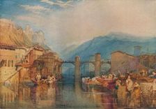 Grenoble Bridge 1824. Artist: JMW Turner