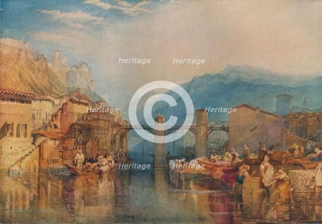 'Grenoble Bridge', 1824. Artist: JMW Turner.