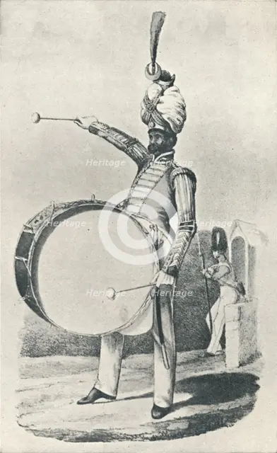 'Grenadier Guards, Drummer (1829)', 1829 (1909). Artist: Maxim Gauci.