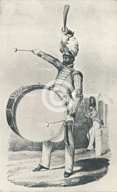 'Grenadier Guards, Drummer (1829)', 1829 (1909). Artist: Maxim Gauci.