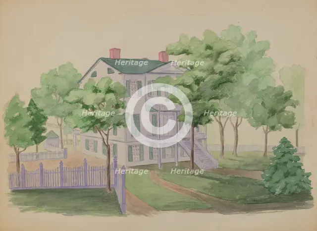 Grenseback Estate, 1935/1942. Creator: Helen Miller.