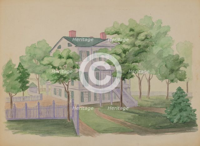 Grenseback Estate, 1935/1942. Creator: Helen Miller.