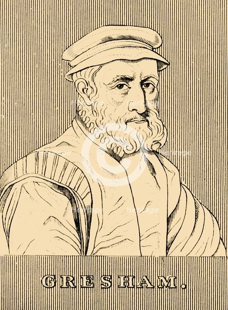 'Gresham', (c1519-1579), 1830. Creator: Unknown.