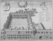 Gresham College, City of London, 1740. Creator: George Vertue