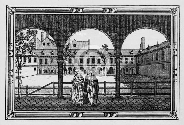 Gresham College, City of London, c18th century (1911). Artist: Unknown.