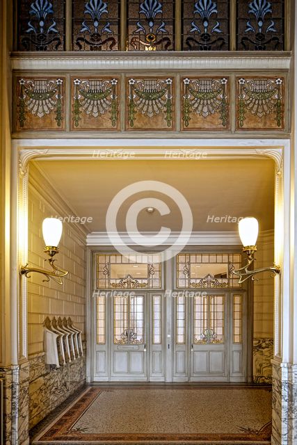 Gresham Life, 3 Palais Royale, Brussels, Belgium, (c1900-1901), c2014-2017. Artist: Alan John Ainsworth.