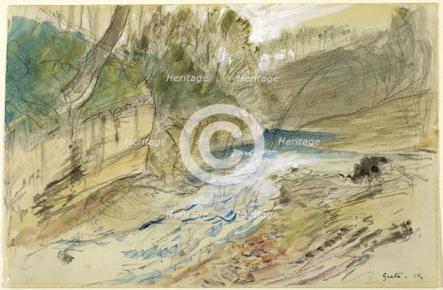 Greta, 1876. Creator: John Ruskin.