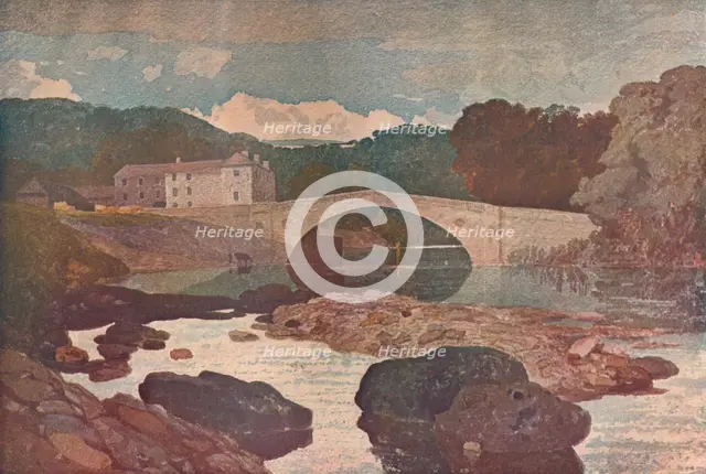 Greta Bridge, c1807, (1911). Artist: John Sell Cotman