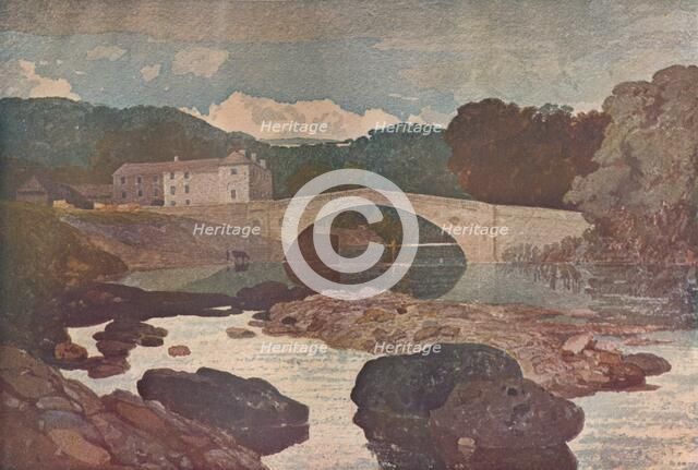 Greta Bridge, c1807, (1911). Artist: John Sell Cotman