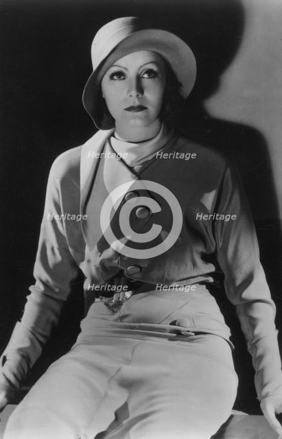 Greta Garbo (1905-1990), Swedish actress, early 20th century. Artist: Unknown