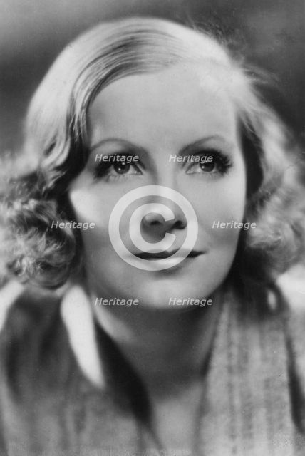 Greta Garbo (1905-1990), Swedish actress, early 20th century. Artist: Unknown