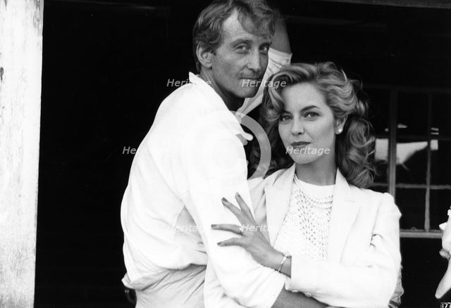 Greta Scacchi (1960- ), British actress, and Charles Dance (1946- ), British actor, 1987. Creator: Unknown.