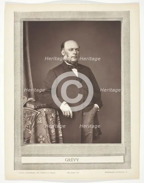 Grévy, c. 1880. Creator: Franck.