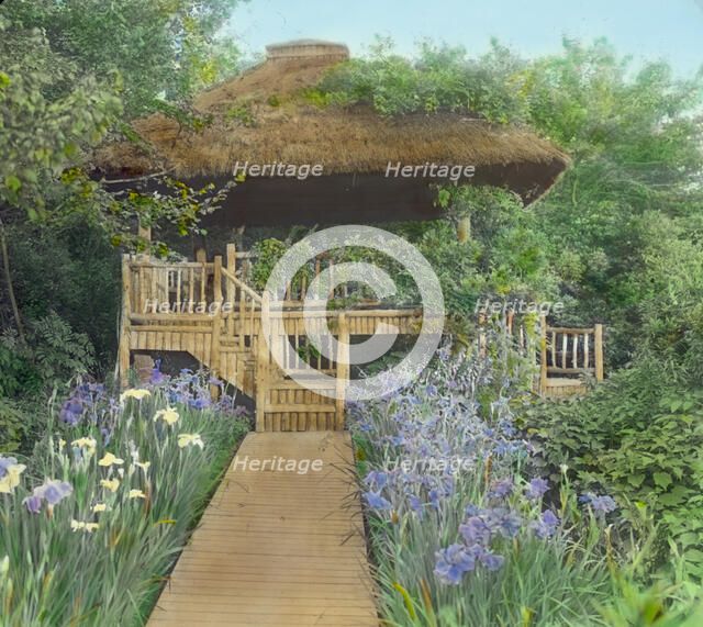 "Grey-Croft," Stephen Swete Cummins house, Huntting Lane, East Hampton, New York, 1913. Creator: Frances Benjamin Johnston.