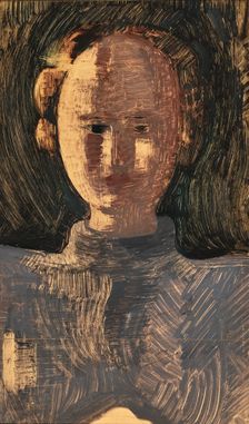 Grey figure with a light hand, 1936. Creator: Schlemmer, Oskar (1888-1943)