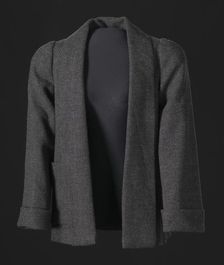 Grey jacket designed by Arthur McGee, mid 20th-late 20th century. Creator: Arthur McGee