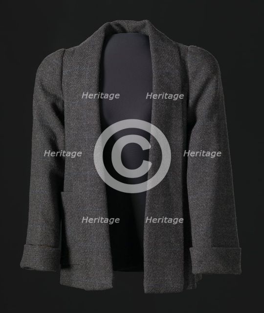 Grey jacket designed by Arthur McGee, mid 20th-late 20th century. Creator: Arthur McGee.