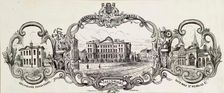 Greyfriars Parish School, Aberdeen; Royal Infirmary; Gateway St Nicholas Street, c1830s. Creator: Unknown