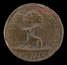 Greyhound [reverse], 1456. Creator: Gianfrancesco Enzola