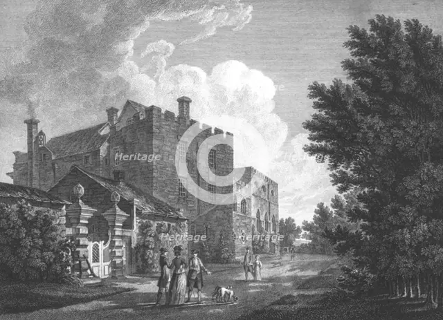 Greystoke Castle, 1778. Artist: William Byrne.