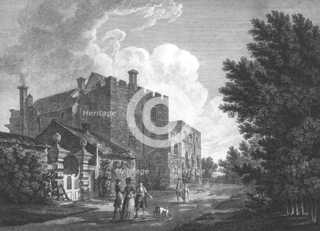Greystoke Castle, 1778. Artist: William Byrne.