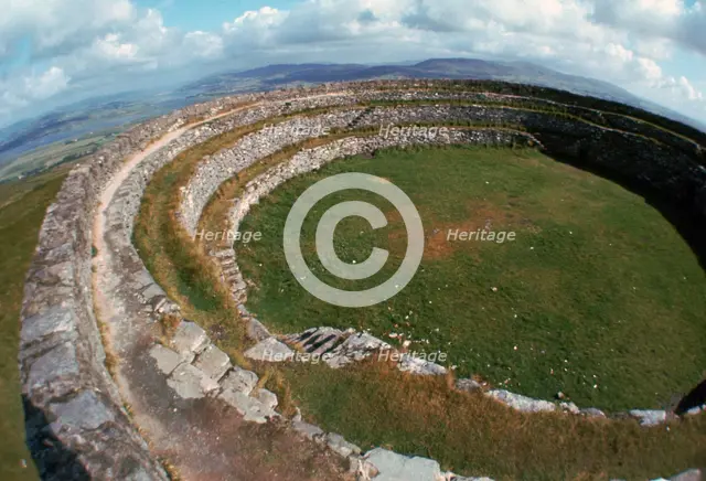 Grianan of Aileach Hillfort, 6th-7th century. Artist: Unknown