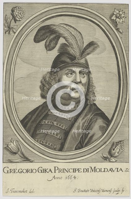 Grigore I Ghica (1628-1675), Prince of Wallachia.
