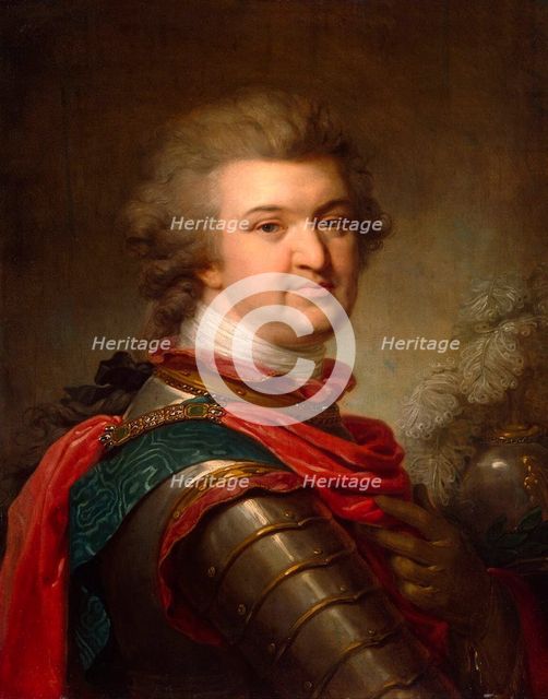 Grigori A. Potyomkin', (1739-1791), c1790. Creator: Lampi, Johann-Baptist von, the Elder (1751-1830).